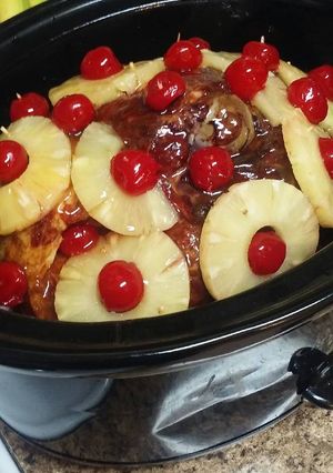 A picture of Holiday Ham - Slow Cooker.