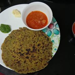 A picture of Millet paratha.