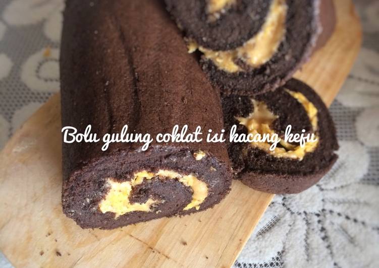 Bolu gulung coklat isi kacang keju
#ketopads_cp_ketobeticcake