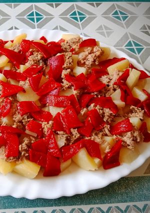 Una foto de Ensalada de patata fácil y rápida