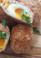 Smoked Salmon Scotched Eggs