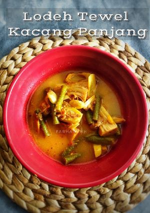 Foto resep Sayur Lodeh Tewel Kacang Panjang