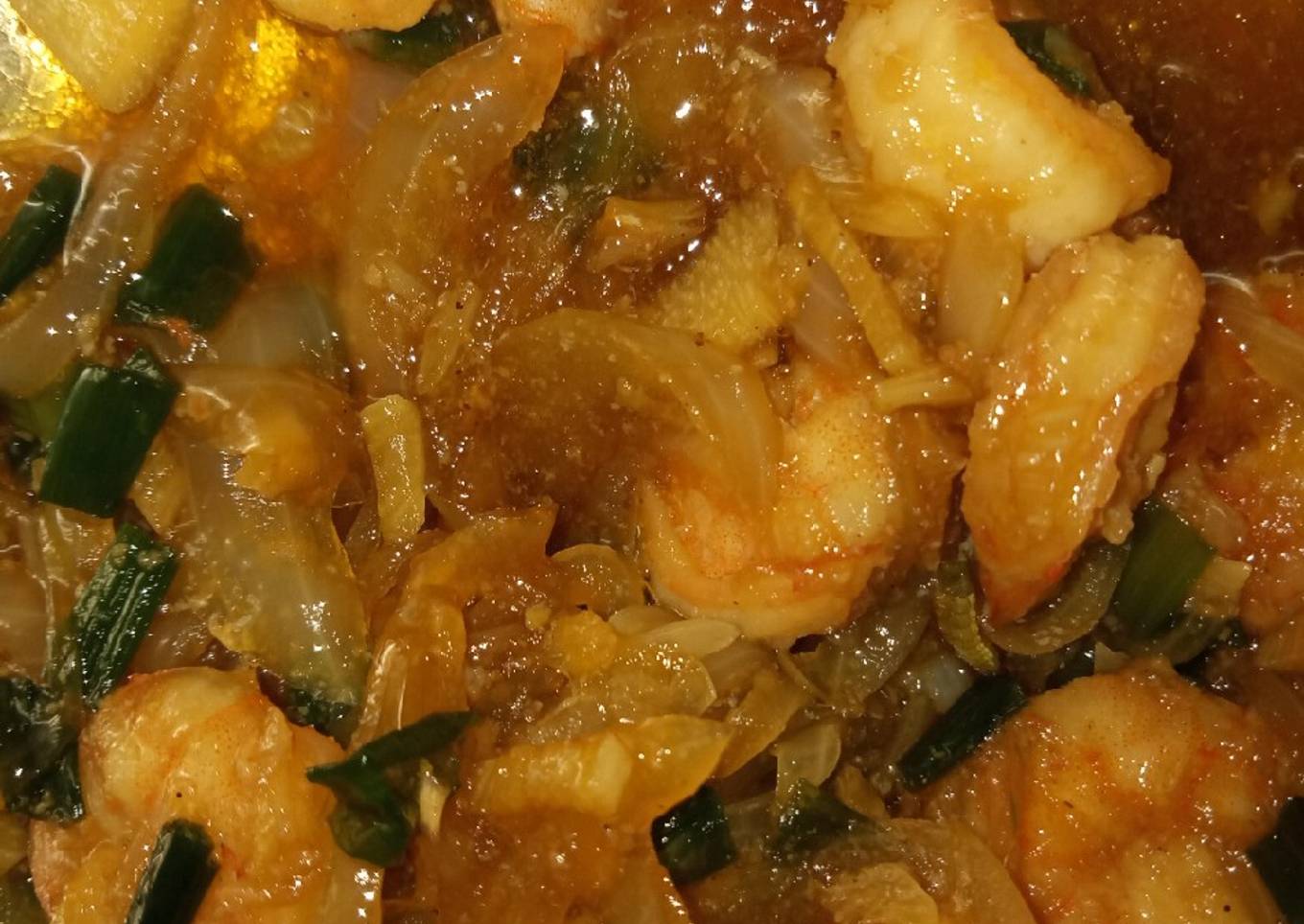 Udang Goreng Mentega Simpel Pemula