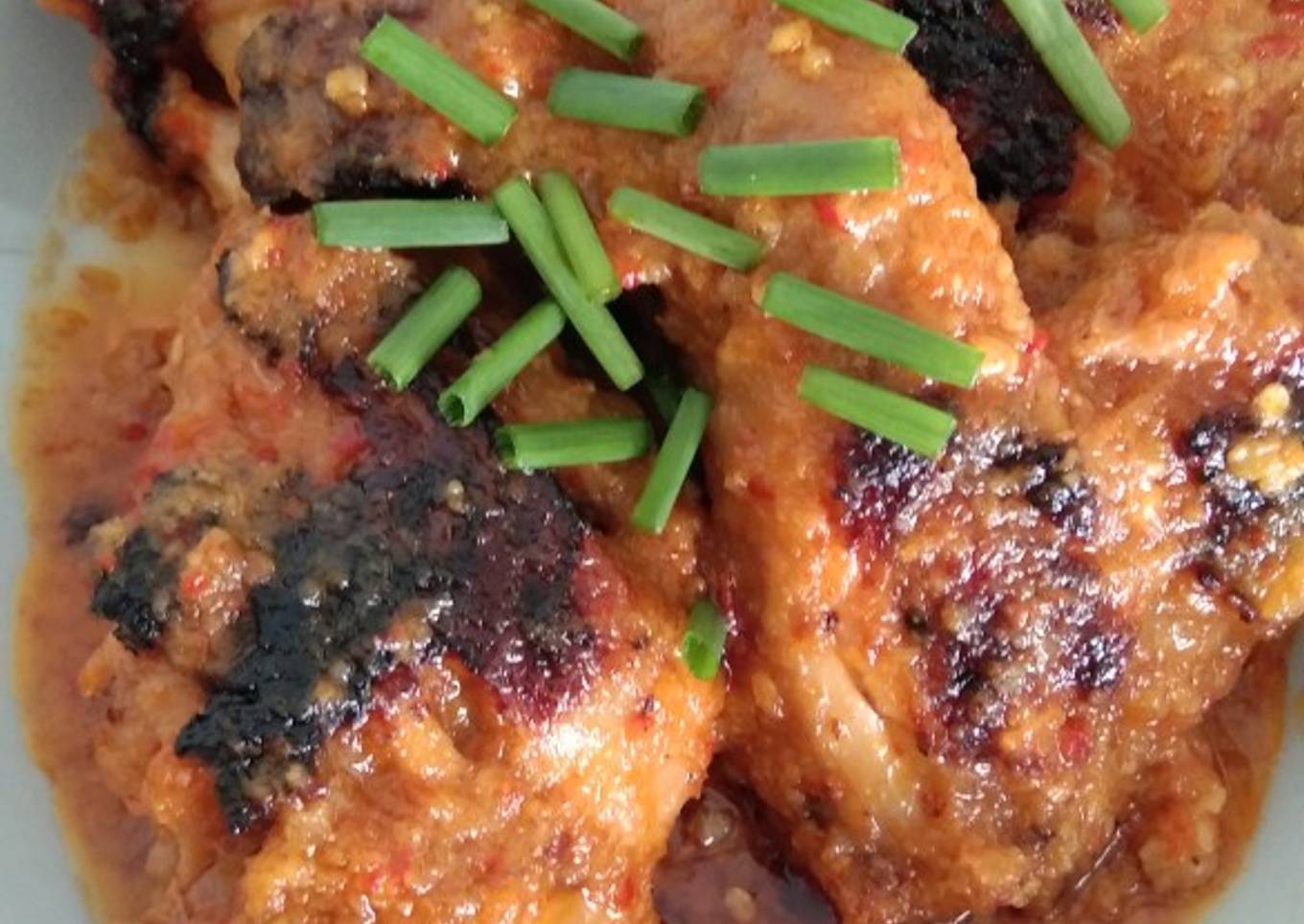 Ayam bakar taliwang simple