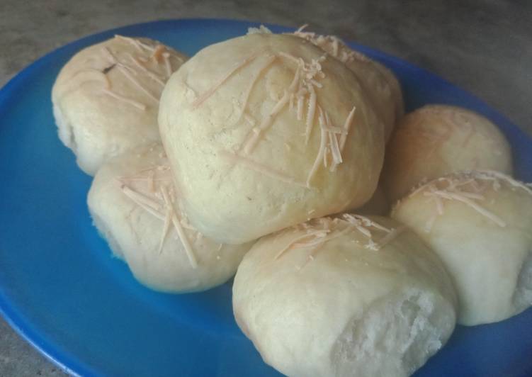Roti isi coklat keju (no telur, no ulen)