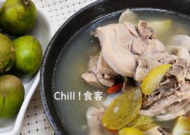 Chill！食客：一鍋到底-沙梨橄欖養生雞湯