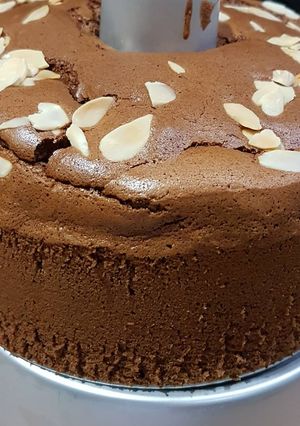 Foto resep Chiffon coklat kopi ketofy/#resepbaruku#