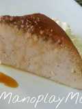 Flan de mascarpone con mermelada de cerezas en gme, gmf y tradicional