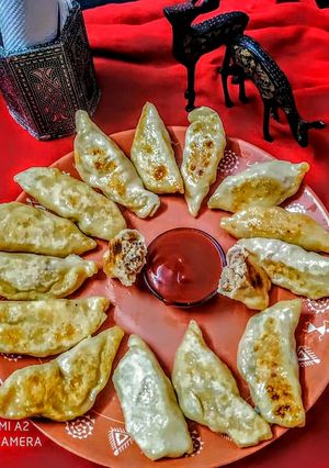 A picture of Fish Momos.