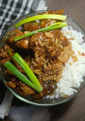Foto resep Ayam Goreng Saos Inggris Ala Resto Cina