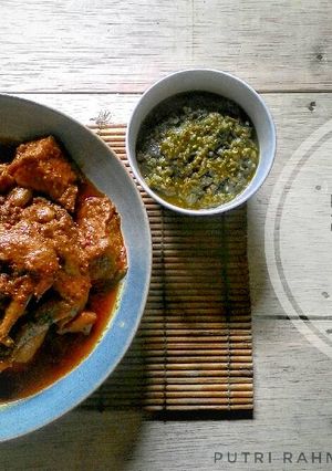Foto resep Rendang Ayam Tahu (Rendang Simple)