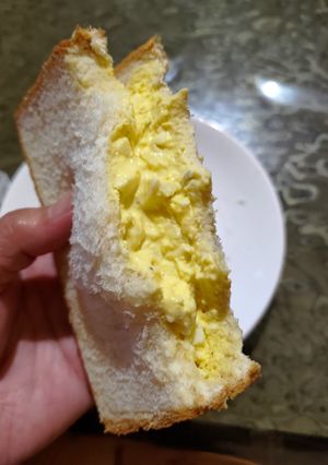 (電鍋)簡易雞蛋沙拉 的食譜成品照片