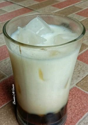 Foto resep Es boba susu gula merah