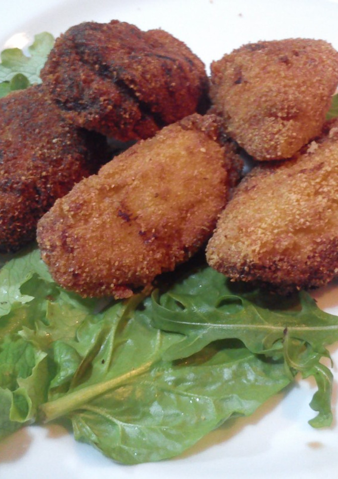 Una foto de Croquetas de bacalao