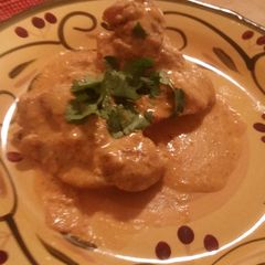 A picture of Spicy creamy chilpotle chicken.
