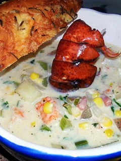 A picture of ~Lobster Corn Chowder~.