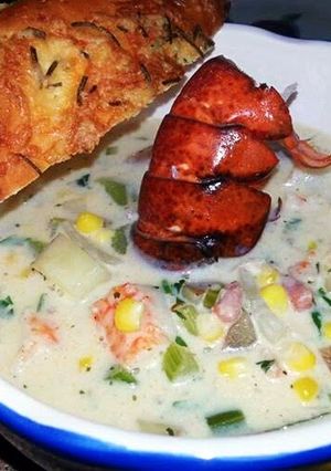 A picture of ~Lobster Corn Chowder~.