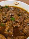 Beef liver-kidney fry
