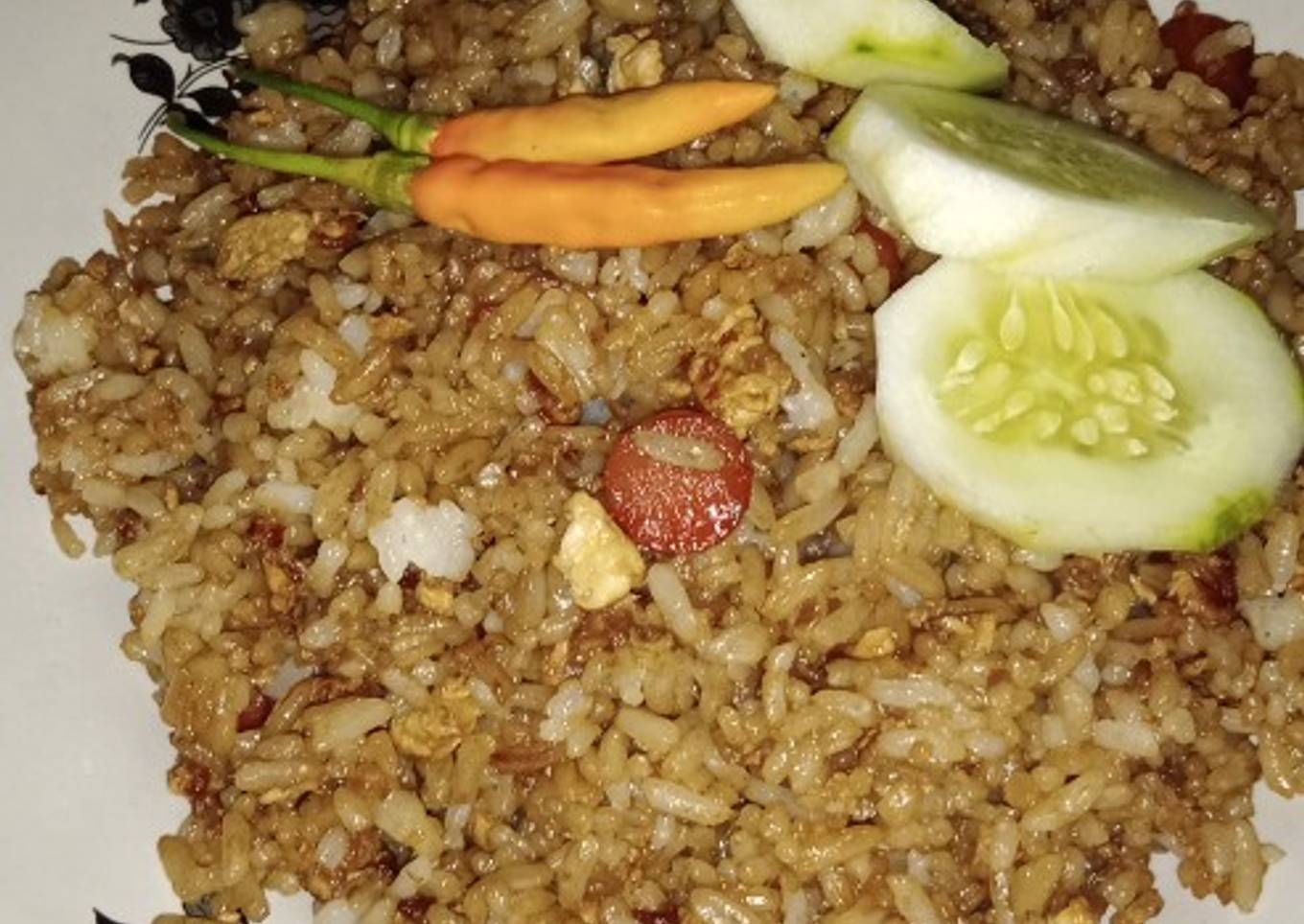 Nasi goreng sosis