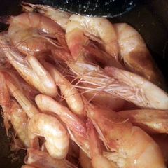 A picture of Sauteed Shrimp (vinegar & garlic-butter dipping sauce).