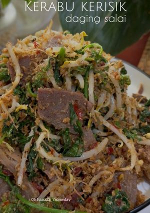 Gambar Kerabu kerisik daging salai