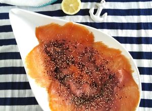 Foto di Carpaccio di salmone fast and fusion