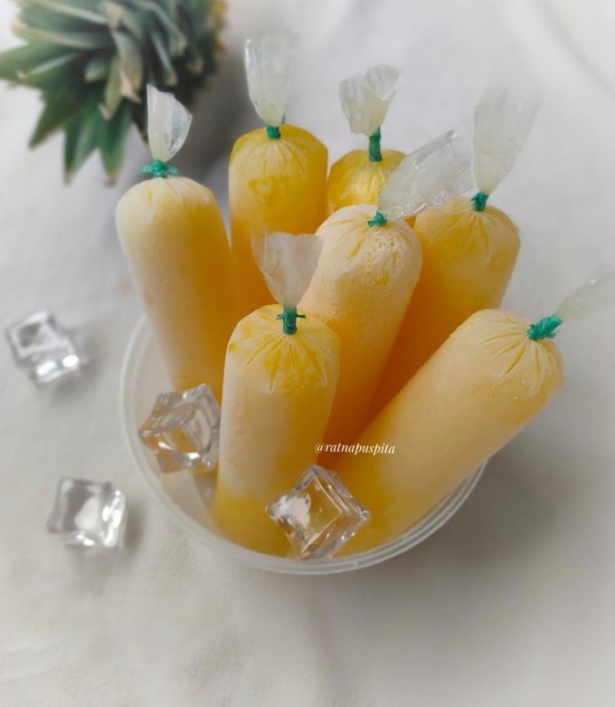 Foto resep Es Lilin Nanas