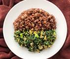Ảnh đại đại diện món Eatclean: Cơm Gạo Lứt Đậu Gà Ăn Cùng Cải Kale Xào Trứng (5)