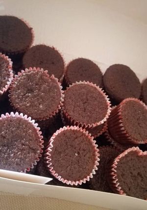 A picture of Chocolate cupcakes.