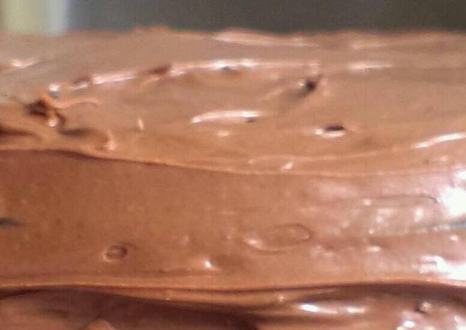 CHOPPER'S SOUR CREAM CHOCOLATE CAKE W/ CHOCOLATE FROSTING