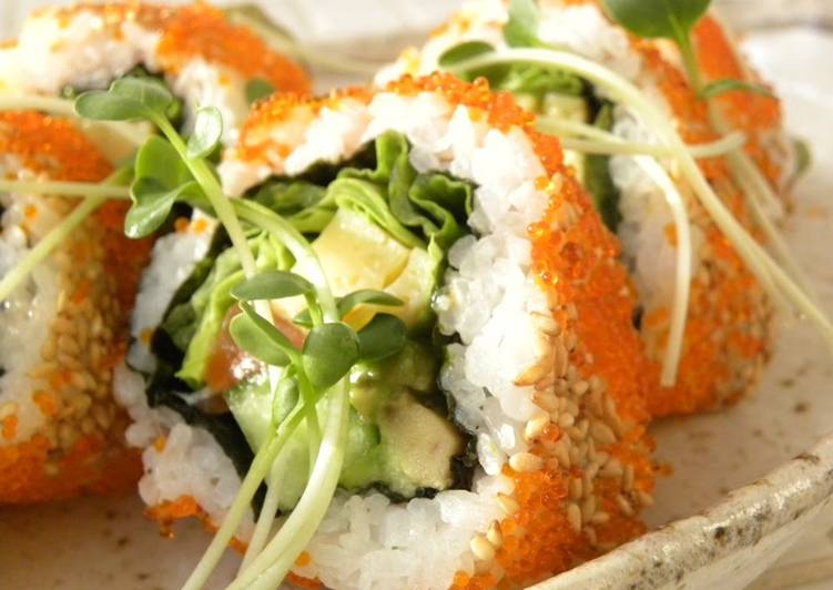 How to Make Super Quick Homemade California Rolls