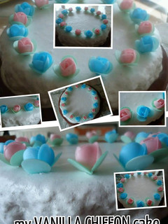A picture of AMIEs VANILLA CHIFFON cake.