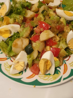 Una foto de Ensalada de patata con vinagreta francesa