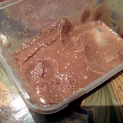A picture of Chocolate and Coconut Ice-Cream.