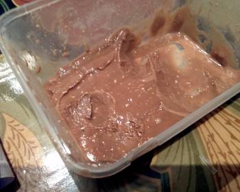 How To Serving Recipe Chocolate and Coconut IceCream Delicious and Healthy