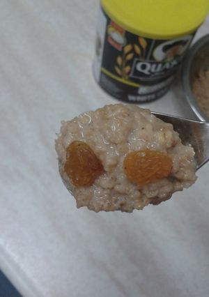 A picture of Cinnamon and coffee oatmeal.