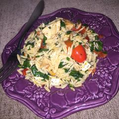 Orzo Chicken Pasta A picture of Orzo Chicken Pasta.