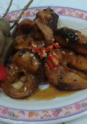 Hình của món Cá lóc kho me.
