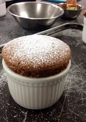 รูปของ Chocolate Soufflé