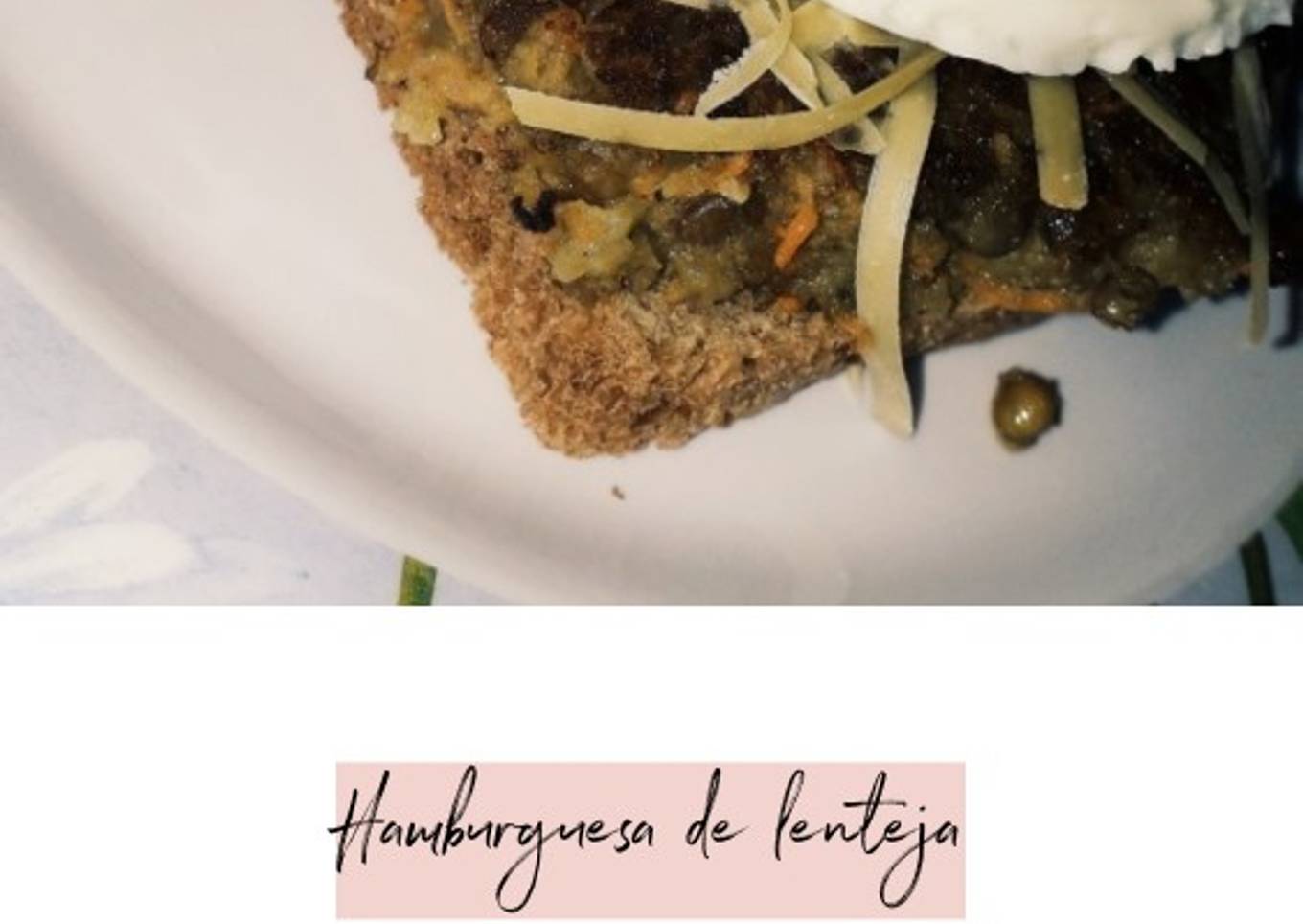 Hamburguesas de lenteja