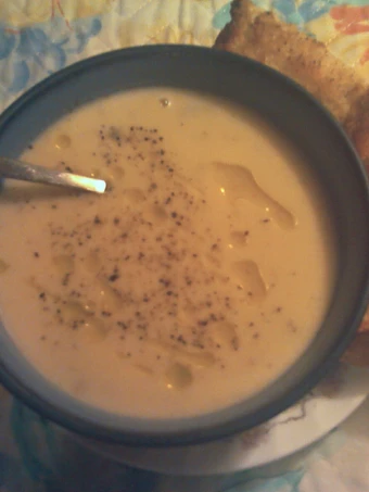 Easy Steps to Make Recipes Mark&#39;s Creamy Potato and Cauliflower Soup the Delicious Really Delicious.