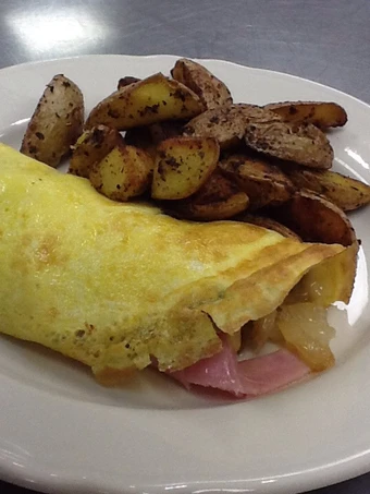 Recipe One egg omelette with home fries for one the Awesome  So Delicious