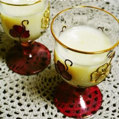 A picture of Authentic Amazake Made with Rice-Koji in a Rice Cooker.