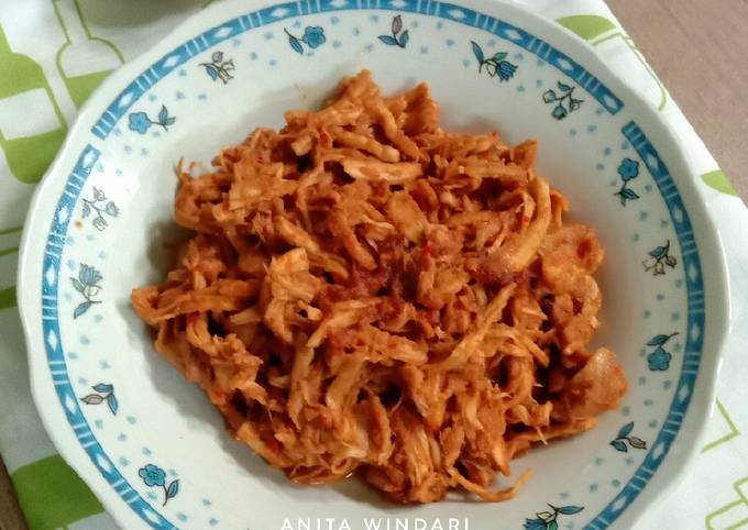 Cara Gampang Menyiapkan Ayam Suwir Manis Anti Gagal