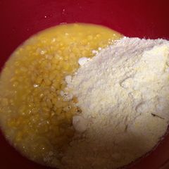 A picture of Quick 4 Ingredient Corn Pudding.