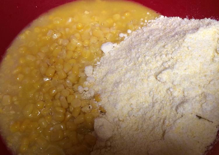 Quick 4 Ingredient Corn Pudding