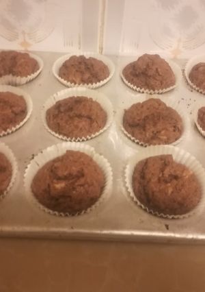 A picture of Chocolate Cupcakes#Theme Challenge#.