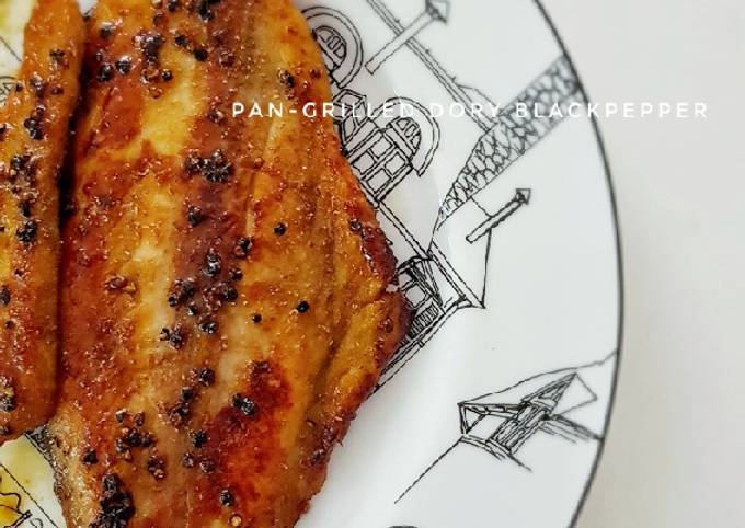 How to Prepare Jamie Oliver Pan-grilled Dory Blackpepper