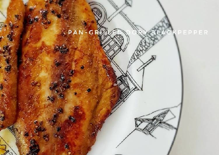 Simple Way to Cook Perfect Pan-grilled Dory Blackpepper