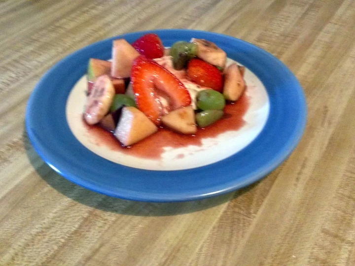 Easy Steps to Prepare Recipes Summer Fruit Salad the Can Spoil the Tongue Make You Drink.